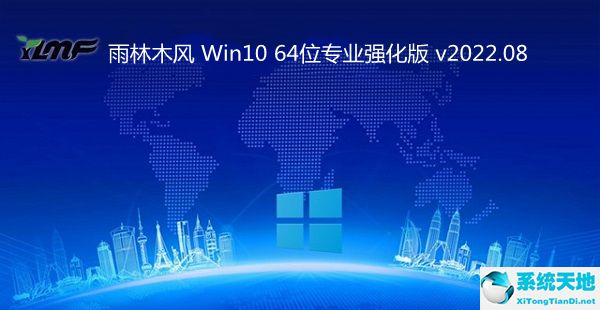 雨林木風(fēng) Win10 64位專業(yè)強(qiáng)化版 v2022.08